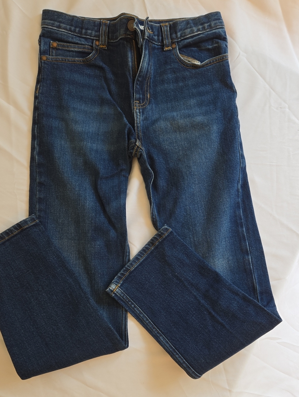 Lands' End Dark Blue Kids' Slim Jeans